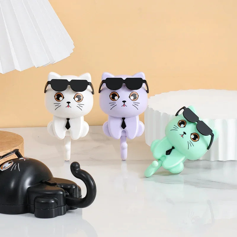 Cute Cat Hooks for Keys & Towels