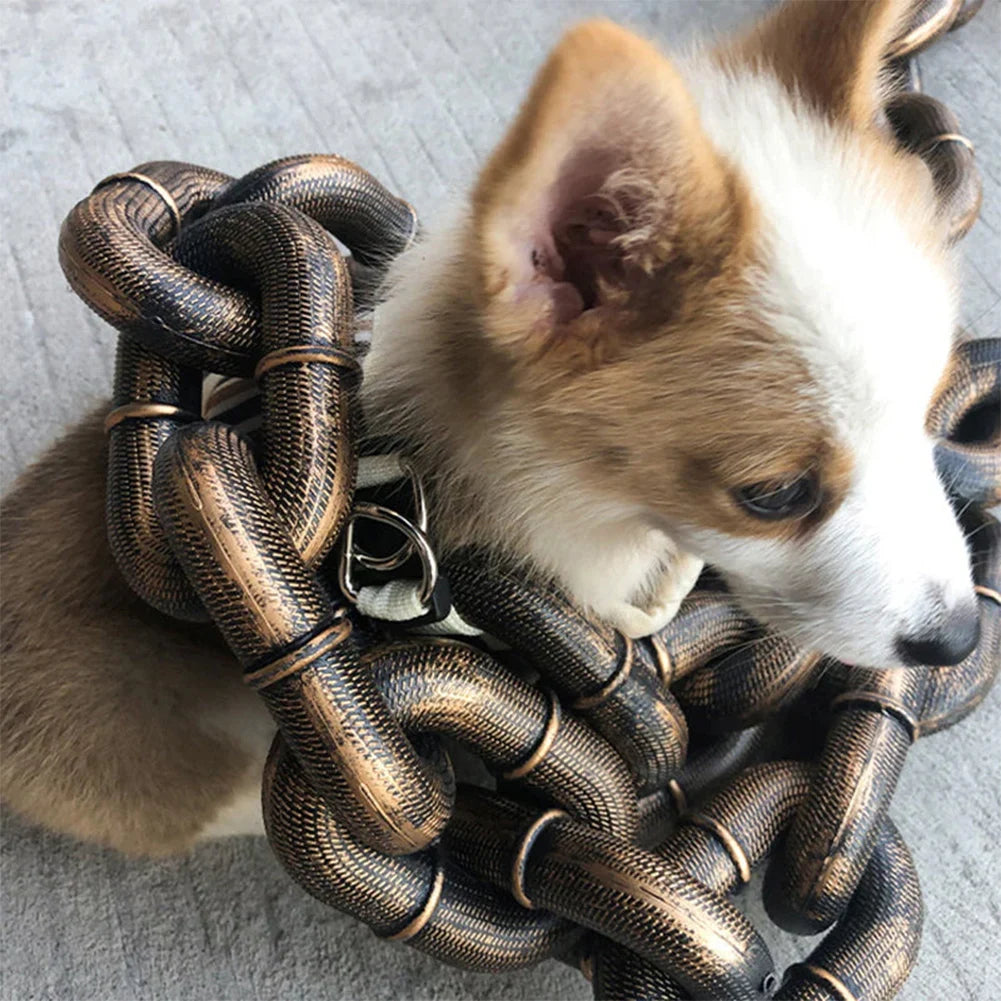 Plastic Chain Dog Pet Leash - Halloween Prop