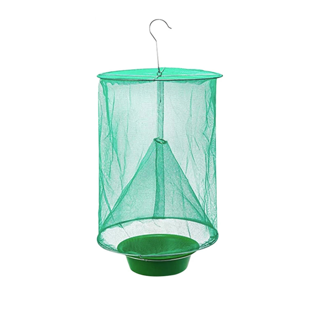 Hanging Fly Trap - Reusable Fly Catcher Cage