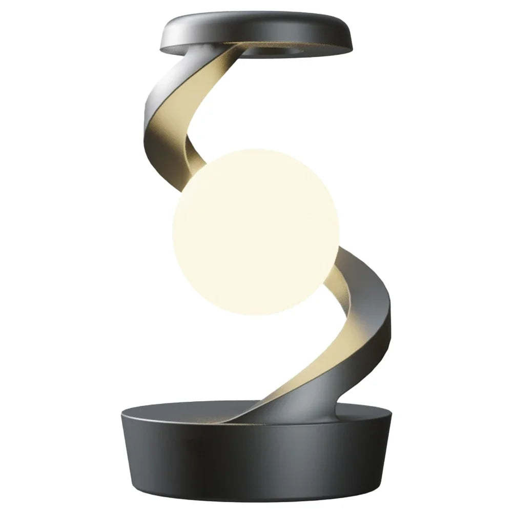 Rotating Wireless Floating Lamp with Wireless Phone Charger